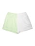 J.ING Color Block White Green Athletic Shorts Size L - photo 1