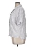Levi's Checkered-gingham Gray Short Sleeve Button-Down Shirt Size XL - photo 5