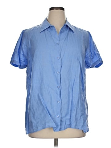 L.L.Bean Short Sleeve Blouse (view 1)