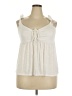 Torrid Ivory Sleeveless Blouse Size 2X Plus (2) - photo 1