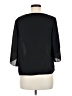 Shein 100% Polyester Black 3/4 Sleeve Blouse Size M - photo 2