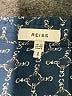 Reiss 100% Leather Print Blue Kimono Size 8 - photo 7