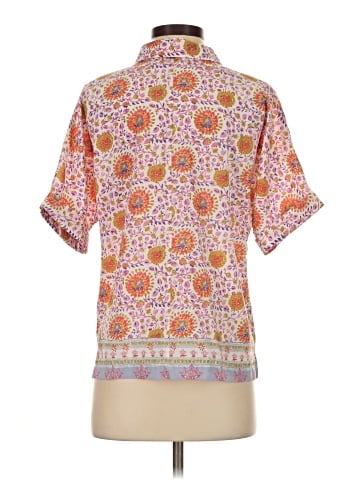 Maison d' Amelie Short Sleeve Blouse (view 2)