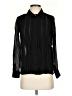 Tuckernuck 100% Viscose Black Long Sleeve Blouse Size XXS - photo 1