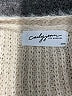 Carly Jean Tan Ivory Cardigan Size S - photo 7