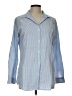 J. McLaughlin Blue Long Sleeve Button-Down Shirt Size L - photo 1
