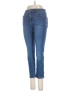 Curve Appeal Solid Blue Jeans Size 4 - photo 1