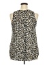 Who What Wear 100% Polyester Black Sleeveless Blouse Size XXL - photo 2