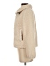 DKNY 100% Polyester Ivory Faux Fur Jacket Size XS - photo 5