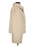 DKNY 100% Polyester Ivory Faux Fur Jacket Size XS - photo 4