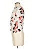 Wishful Park Floral Ivory Short Sleeve Turtleneck Size S - photo 5