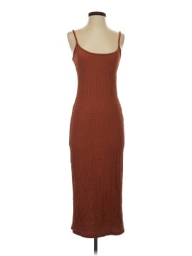 women's burnt orange dress Tomilade Straight Maxi Dress Burnt Orange – Lady Biba US main image 1