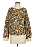 Rachel Comey Animal Print Gold Pullover Sweater Size S - photo 1