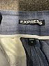 Express Chevron-herringbone Gray Shorts Size 14 - photo 3