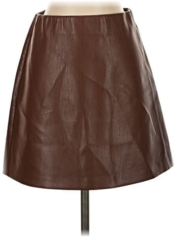 Wilfred Faux Leather Skirt (view 1)