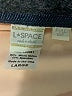 L Space Chevron-herringbone Gold Blue Swimsuit Bottoms Size L - photo 3