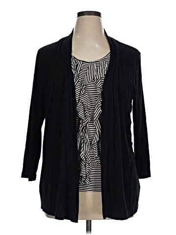 Croft & Barrow Long Sleeve Blouse (view 1)