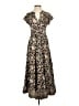 Soft Surroundings Paisley Black Cocktail Dress Size S - photo 1