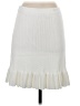 Sandro Chevron-herringbone Ivory Formal Skirt Size 27 waist (estimated) - photo 2