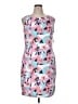 Columbia Graphic Pink Cocktail Dress Size XL Petite - photo 1