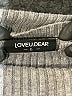 LoveU.Dear Gray Turtleneck Sweater Size L - photo 7