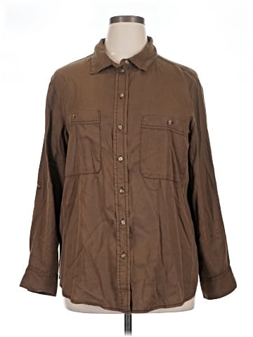Sanctuary Long Sleeve Button-Down Shirt (view 1)