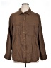Sanctuary 100% Lyocell Brown Long Sleeve Button-Down Shirt Size XL - photo 1
