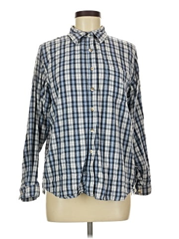 L.L.Bean Long Sleeve Button-Down Shirt (view 1)