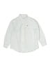 Vineyard Vines 100% Cotton Chevron-herringbone White Long Sleeve Button-Down Shirt Size 4T - photo 1