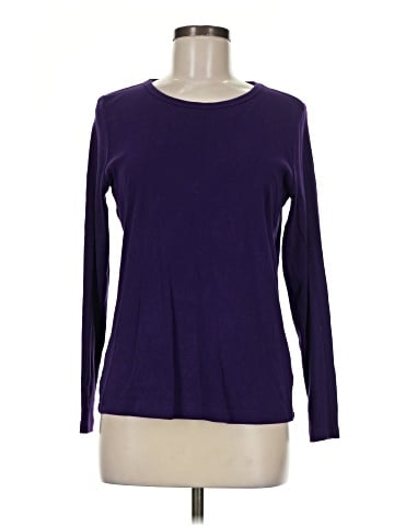 St. John's Bay Long Sleeve T-Shirt (view 1)