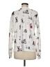 P.J. Salvage Print White Pullover Sweater Size M - photo 2