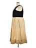 Lands' End Color Block Gold Casual Dress Size 2X - photo 5