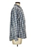 L.L.Bean 100% Cotton Plaid Blue Long Sleeve Button-Down Shirt Size M - photo 4