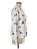 P.J. Salvage Print White Pullover Sweater Size M - photo 4