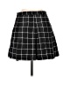 Silence and Noise 100% Polyester Plaid Black Casual Skirt Size 6 - photo 2