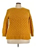 Lane Bryant Yellow Pullover Sweater Size 22/24 - photo 1