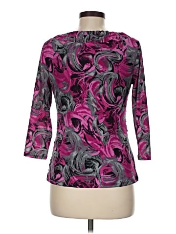 Style&Co 3/4 Sleeve Top (view 2)
