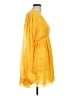 Alexis 100% Polyester Paisley Yellow Casual Dress Size L - photo 4