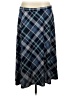 Christopher & Banks Argyle Blue Casual Skirt Size XL (petite) - photo 2