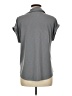 Green Envelope Gray Short Sleeve Blouse Size M - photo 2
