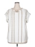 Cure Ivory Short Sleeve Blouse Size XXL - photo 1