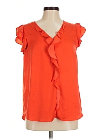 Banana Republic Factory Store Short Sleeve Blouse (view 1)