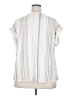 Cure Ivory Short Sleeve Blouse Size XXL - photo 2