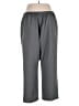 Alfred Dunner 100% Polyester Solid Gray Casual Pants Size 22 - photo 2