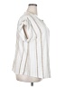 Cure Ivory Short Sleeve Blouse Size XXL - photo 4