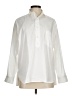 Assorted Brands Solid Ivory White Long Sleeve Button-Down Shirt One size - photo 1