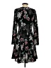 Esley Floral Black Cocktail Dress Size S - photo 2