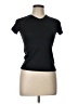 SOFFE 100% Polyester Black Short Sleeve Turtleneck Size L - photo 1