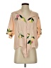 Rails Tropical Tan Short Sleeve Blouse Size S - photo 1