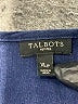 Talbots 100% Linen Blue Long Sleeve Blouse Size XL Petite - photo 7